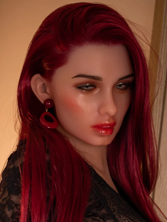F120 Silicone Sex Doll Head丨Aibei Doll Head