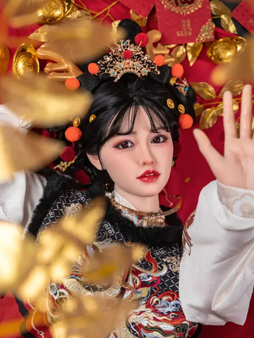 S650-169cm/5ft5(36kg) C Cup Wushi Happy Year theme Silicone Chinese Sex Doll｜Starpery Doll