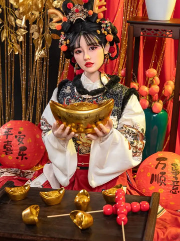 S650-169cm/5ft5(36kg) C Cup Wushi Happy Year theme Silicone Chinese Sex Doll｜Starpery Doll