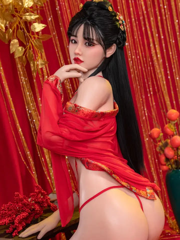 S650-169cm/5ft5(36kg) C Cup Wushi Happy Year theme Silicone Chinese Sex Doll｜Starpery Doll