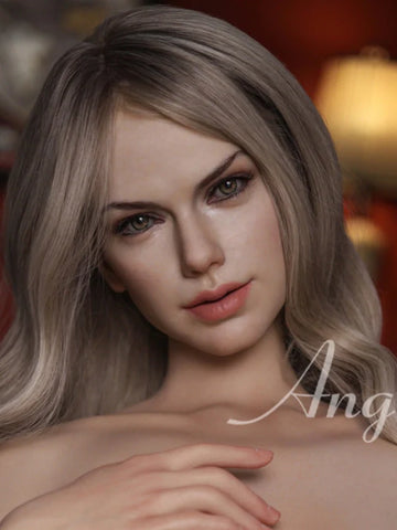 F534丨Angel Kiss Doll Head-Silicone Sex Doll Head