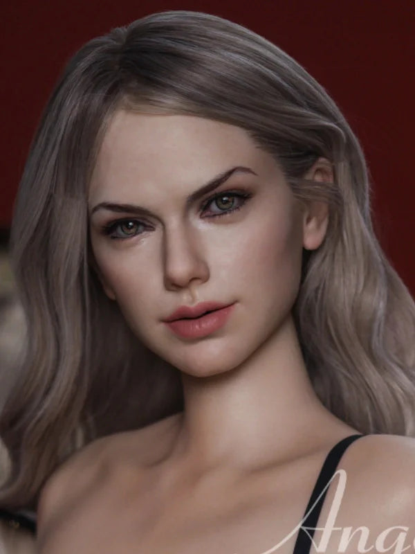 F534丨Angel Kiss Doll Head-Silicone Sex Doll Head