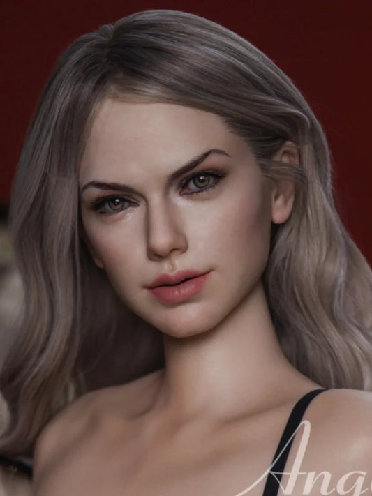 F534丨Angel Kiss Doll Head-Silicone Sex Doll Head