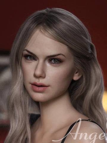 F534丨Angel Kiss Doll Head-Silicone Sex Doll Head