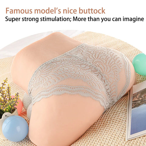 M201-Pocket Pussy Big Ass Sex Doll Torso| Xingse-(18lb)