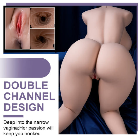 H241-BBW Human Size Torso Big Breast Sex Doll |xingse-103lb/48.42inch