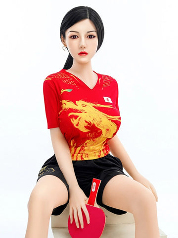 S399-158cm/5ft2-33kg D Cup Lifelike Silicone Head Chinese Sex Doll | SY Doll