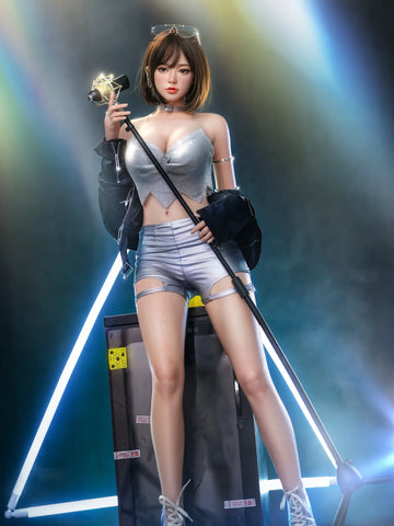 S535- 163cm(5ft4)-35kg E Cup Silicone Japanese Idol Sex Doll – Celebrity Lookalike Love Doll丨Doll senior