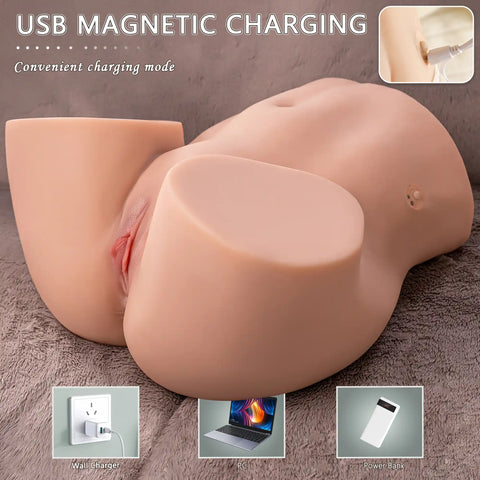 M243-Robot Sex Doll Big Ass Sucking & Vibration Mastubator|xingse-25.57lb