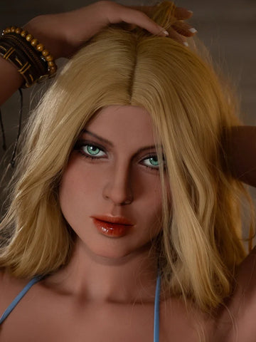 F119  Silicone Sex Doll Head丨Aibei Doll Head