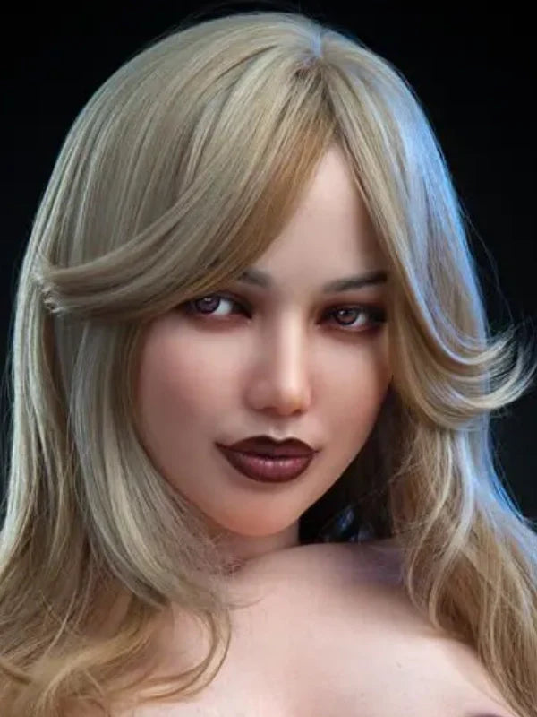 F240【Irontech Doll Head】 Sex Doll Head Silicone