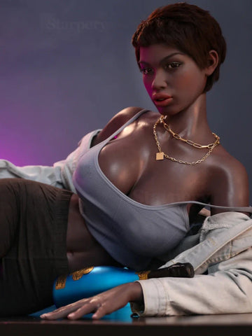 S705-174cm Black G Cup Silicone Sex Doll｜Starpery Doll