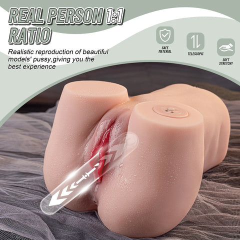 M235-Butt Masturbator Sucking & Vibration Ass Sex Doll |xingse-6.1lb