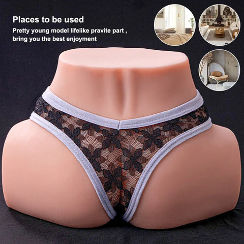 M245-Realistic Electric pocket pussy Vibrating Sex Doll Torso | xingse-6.39lb