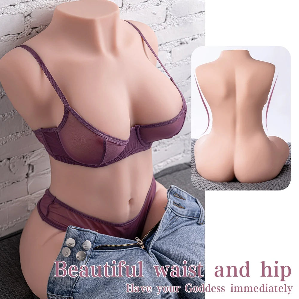 H214-Realistic Life-size Torso Sex Doll For Men|xingse-43lb