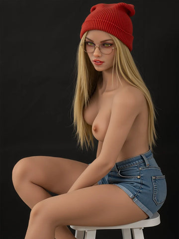 S3045 Blonde TPE Sex Doll | Aibei Doll 151cm(4ft11)-37kg F Cup