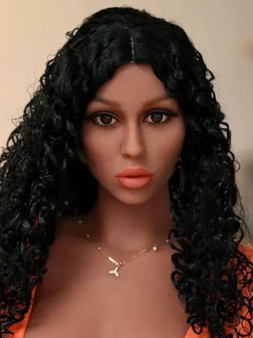 F217【Irontech Doll Head】TPE Sex Doll Head black