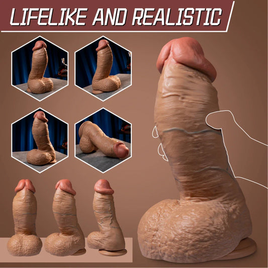 M224 TPR  Male Torso Dildo Super Thick Glans Penis | In Stock Xingse-9.06'' 3kg