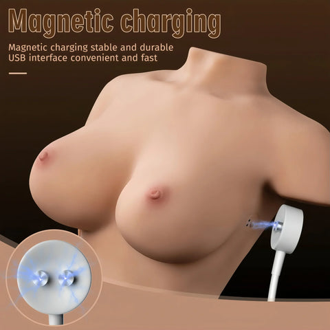 H204-Realistic Torso Masturbator For Men robotic Sex Doll |xingse-37.47lb