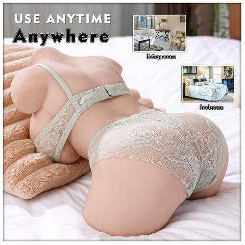 H242-Lightweight Robot Sex Doll Torso Vibrating & Sucking|xingse-15lb