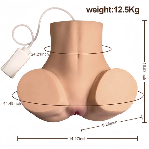 M242-automatic pocket pussy Big Ass Sex Doll | xingse-27.55lb