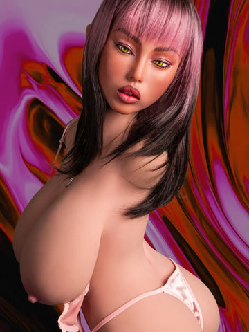 H22-(64.6lb) Lillian Sex Doll Torso with Big Breast|Silicone Head Torso Pro