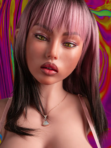 H22-(64.6lb) Lillian Sex Doll Torso with Big Breast|Silicone Head Torso Pro