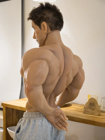 S3316-180cm/5ft11-58kg Femboy Full Size Male Sex With Silicone Gender Fluid Sex Doll | Qita Doll