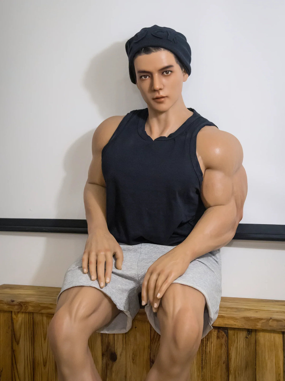 S3317-180cm/5ft11-58kg Femboy Full Size Sex With Silicone Male Sex Doll | Qita doll