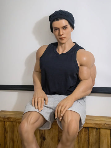 S3317-180cm/5ft11-58kg Femboy Full Size Sex With Silicone Male Sex Doll | Qita doll