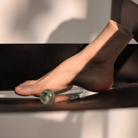 M79- Vajancle&Silicone Right Feet & Realistic Foot Fetish Sex Toy foot pocket pussy