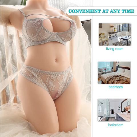 H226-Curvy Lightweight Sex Doll Torso|xingse-20.32lb 55cm