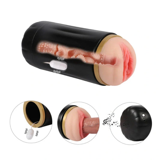 M215-vibrating pocket pussy Male Masturbator|Xingse