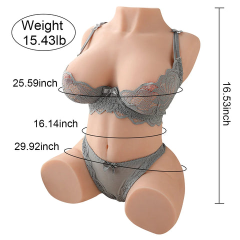 H227-Torso Sex Doll Male Masturbator|xingse-15lb