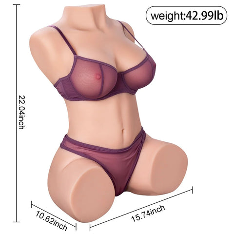 H214-Realistic Life-size Torso Sex Doll For Men|xingse-43lb