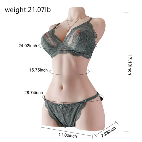 H228-Lifelike TPR Luxury Sex Doll Torso For Man|xingse-21.07lb