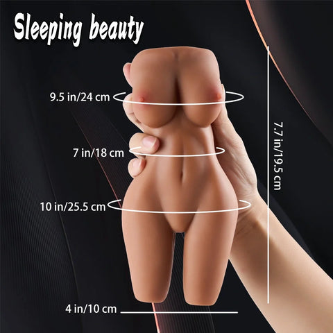 M281- Fake Pussy Mini Sex Doll Torso【IN Stock】 | MRL-1.3 lbs