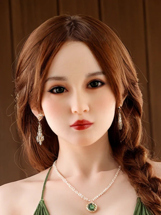 F135 Silicone Sex Doll Head丨Aibei Doll Head