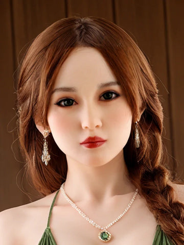 F135 Silicone Sex Doll Head丨Aibei Doll Head
