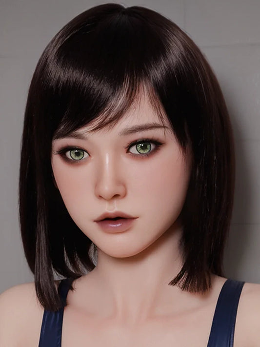 F128 Silicone Sex Doll Head丨Aibei Doll Head