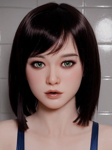 F128 Silicone Sex Doll Head丨Aibei Doll Head