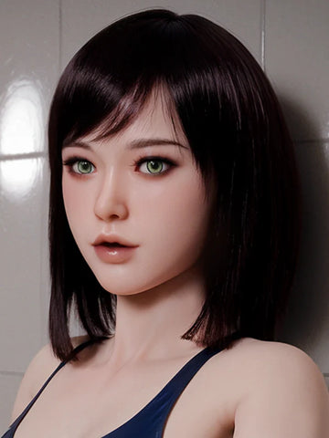 F128 Silicone Sex Doll Head丨Aibei Doll Head