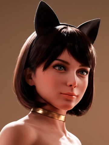 F126 Silicone Sex Doll Head丨Aibei Doll Head