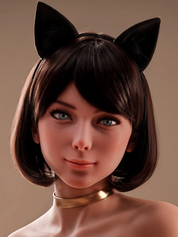F126 Silicone Sex Doll Head丨Aibei Doll Head