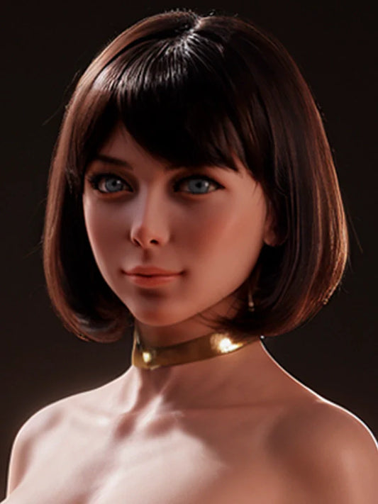 F126 Silicone Sex Doll Head丨Aibei Doll Head