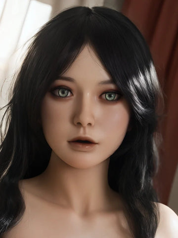 F114 Silicone Sex Doll Head丨Aibei Doll Head