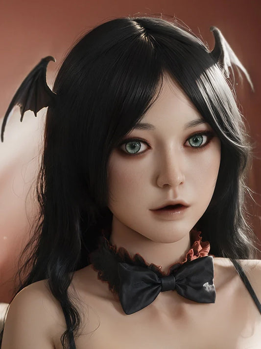 F114 Silicone Sex Doll Head丨Aibei Doll Head