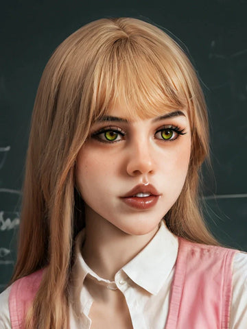 F113 Silicone Sex Doll Head丨Aibei Doll Head