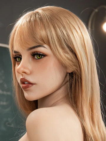 F113 Silicone Sex Doll Head丨Aibei Doll Head