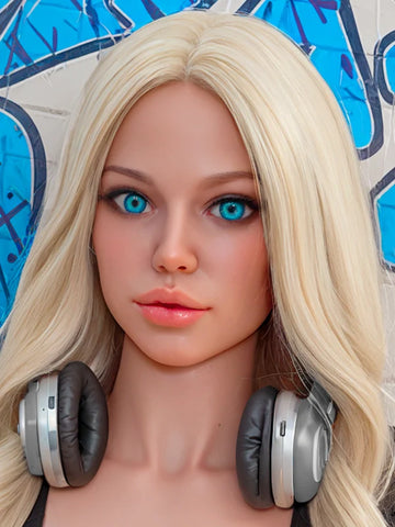 F133 Silicone Sex Doll Head丨Aibei Doll Head
